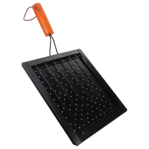 Minkissy Portable Square Grilling Rack for Outdoor Cooking, Camping, BBQ, Tailgating - 1 Pack