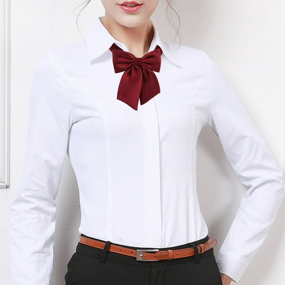 Minkissy Pre-Tied Red Bow Tie for Men with Adjustable Strap, Perfect for Parties, , Weddings, and Formal Events