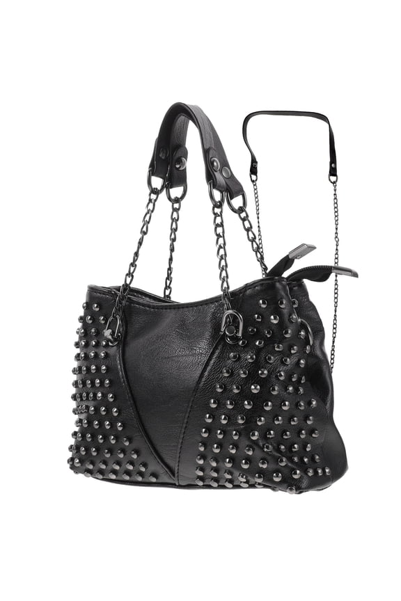 Rivet Chain Shoulder Bag - Stylish Crossbody Messenger Bag for Women, Trendy and 1pc