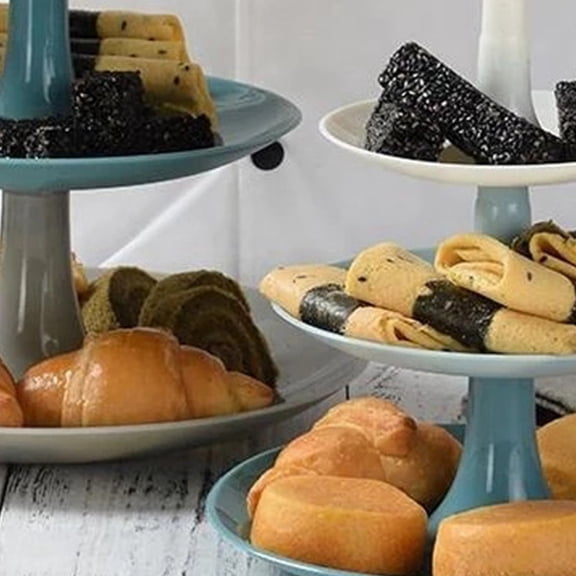 Minkissy Tiered Serving Platter Layers 1Pcs