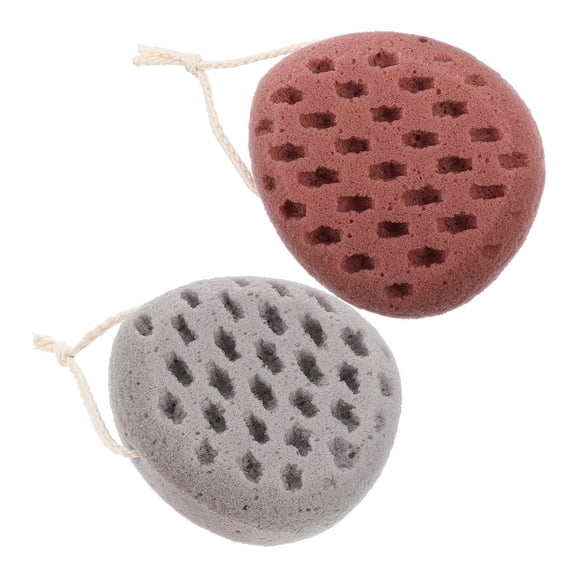 Minkissy Assorted Color Loofah Sponges Bath Supplies Set, Soft Exfoliating Shower Scrubbers for Skin Care