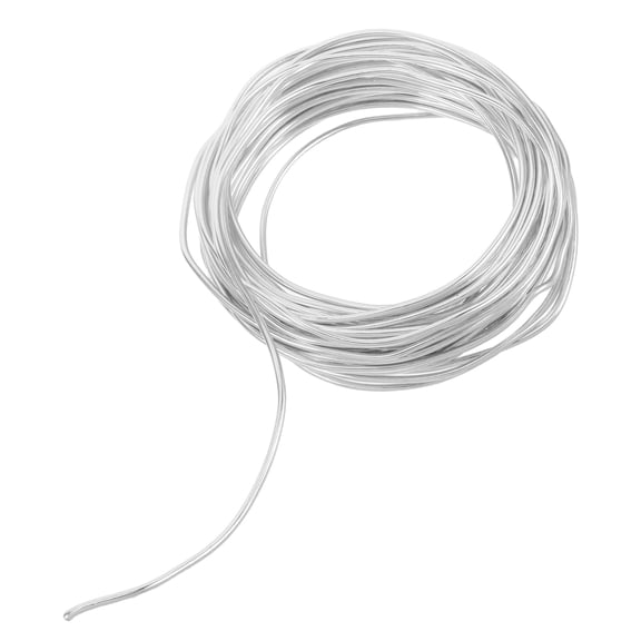 Minkissy Sculpture Wire 1 Roll Silver Aluminum For And DIY Enthusiasts