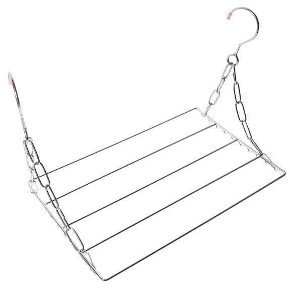 Minkissy Stainless Steel Multi-Functional Drying Rack Space-Saving Kitchen Organizer for Home