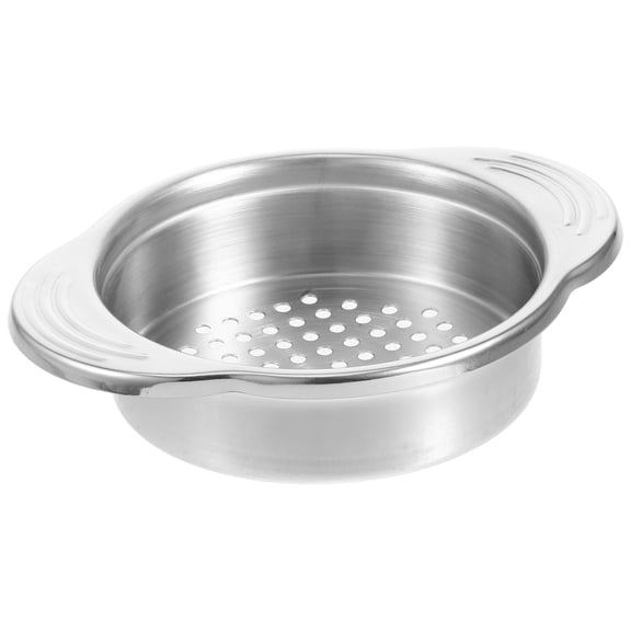 Minkissy Stainless Steel Small Food Strainer Kitchen Tool for Cooking and Canning, Mesh Sieve for Home and