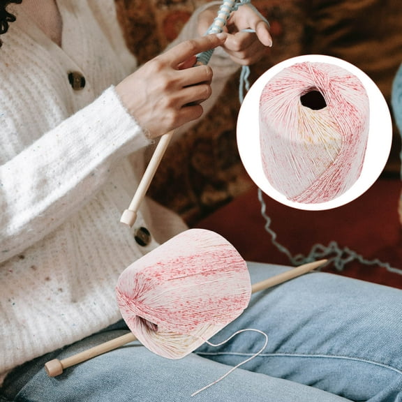 Minkissy Soft Gradient Cotton Yarn for Knitting and Crochet Multicolor Yarn for DIY Projects