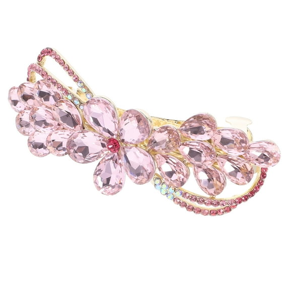 Minkissy Shiny Rhinestone Hair Clip Hair Accessories for Women Elegant 1Pack