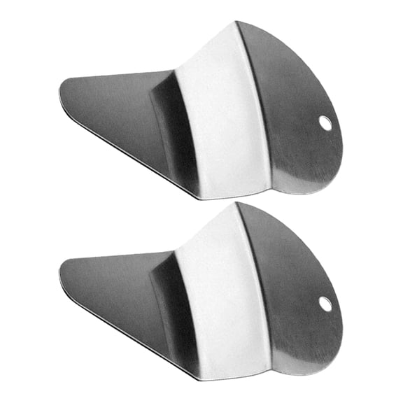 Minkissy Stainless Steel Pie and Cake Server with Unique Fan Shaped Design for Baking and Party Use