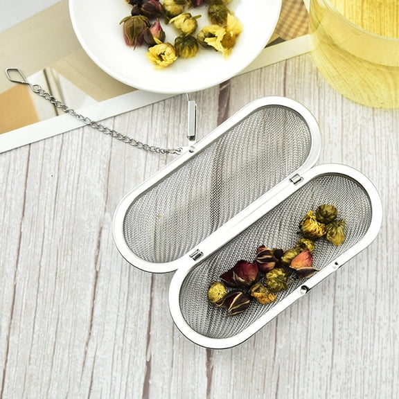 Minkissy Stainless Steel Spice Set of 2 Reusable Herb Infuser Tea Strainers for Cooking