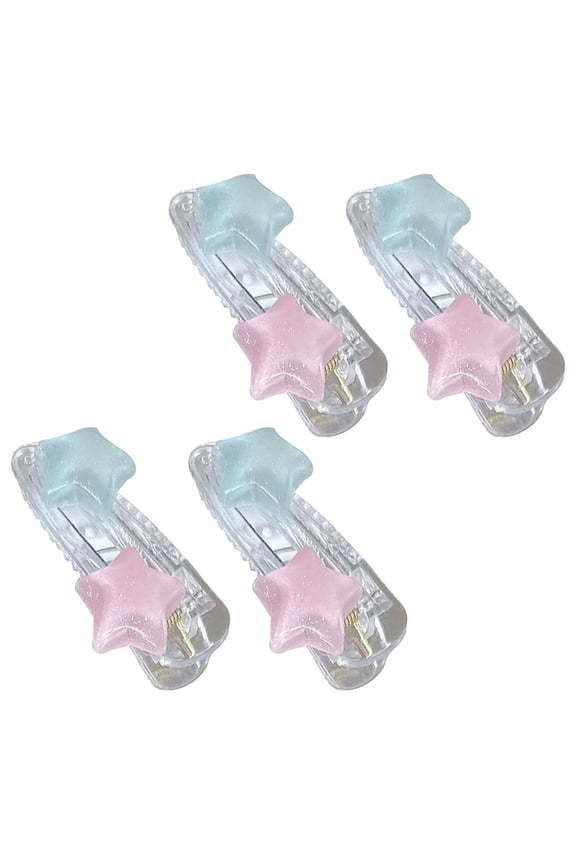 Star-Shaped Hair Pin for Women, Assorted Colors, Perfect for Daily Hair Styling and Organization