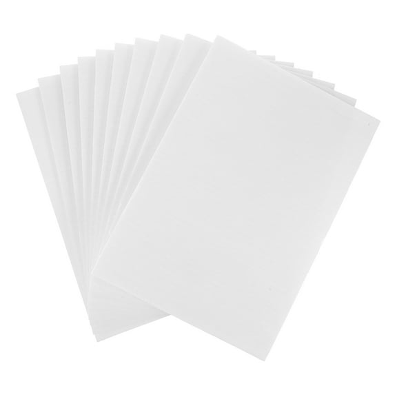 Minkissy Thick White Foam Board for Crafts, Handcrafted Decorations, Advertising Backgrounds, and Creative Projects