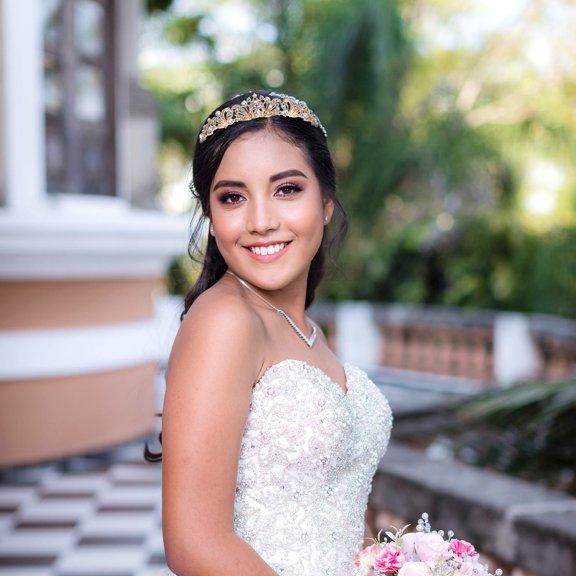 Minkissy Elegant Bridal Princess Set Wedding Accessories Hair Jewelry Easy to Wear for Brides