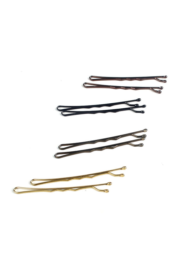 Travel-Friendly 192Pcs Steel Wire Hairpins Assorted Color for Women Hair Care