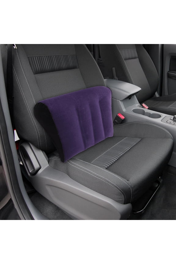 Ultralight Inflatable Pillow for Camping Travel and Home Use with Neck and Lumbar Support