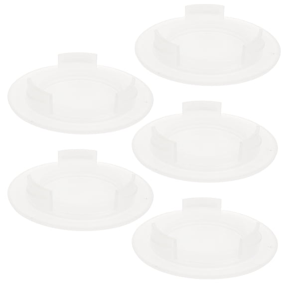 Minkissy Umbrella Table Hole Plug Set, 5 Plastic for Patio Tables and Umbrella Openings