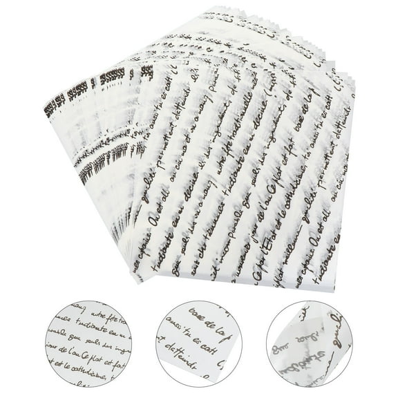 Minkissy Waterproof Food for Home Use Retro Packaging and Food Wrapping