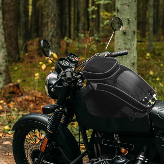 Minkissy Motorcycle Tank Bag with Magnetic Mount, Gear Storage, Easy Installation, and Secure Carrying Solution
