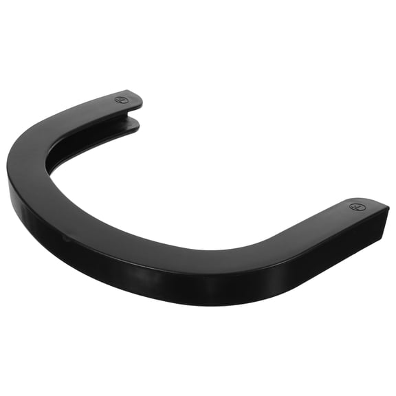 Minkissy Wear Resistant Black Skateboard Rail Outdoor Replacement Durable Sturdy Rail