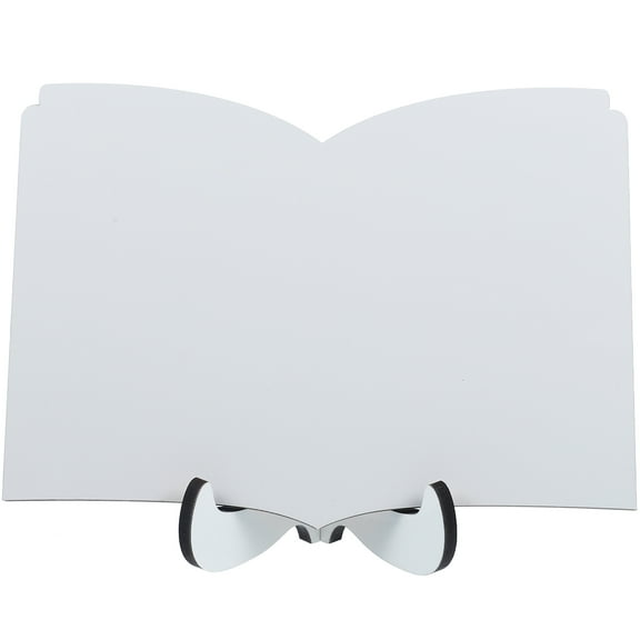 Minkissy Wooden Transfer Printing Plate, White Blank Display Board for Custom Images and Artwork