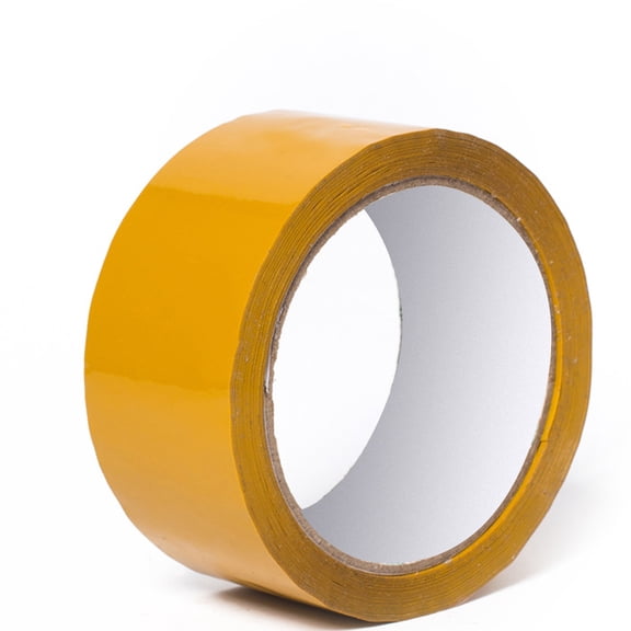 Minkissy Yellow Multi Purpose Packing Seal Tape for Commercial Industrial and Home Use Strong Adhesion