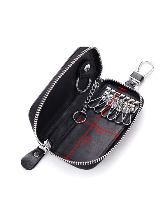 Zippered Universal Key Case Wallet, Car Key Bag for Everyday Carry