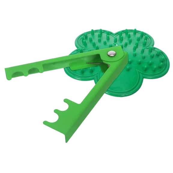 Minkissy leaf remover tool Rose Thorn Stripper Kit Plastic Green 2PCS for Greenhouse