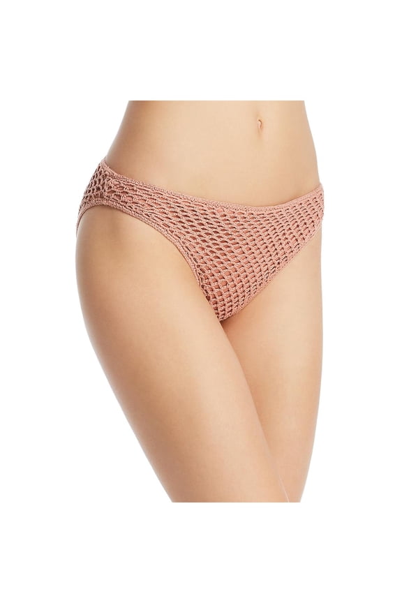 Womens Adrift Cheeky Crochet Bikini Swim Bottom
