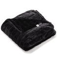 thumbnail image 1 of Minky Designs Jaguar Black Minky Blanket – Ultra Soft Faux Fur Throw Blanket for Couch, Bed & Home – Fluffy, Warm & Luxurious – Posh Collection (X-Large, 60x84), 1 of 11