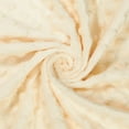 thumbnail image 1 of Minky Dimple Dot 60 Inch Soft Plush Polyester Microfiber Cuddle Fabric By The Yard - For Sewing Apparel, Accessories, Decor, And More (Ivory, 10 Yards), 1 of 4