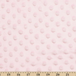 Pink Minky Dot Bolt Fabric – Fabric Depot