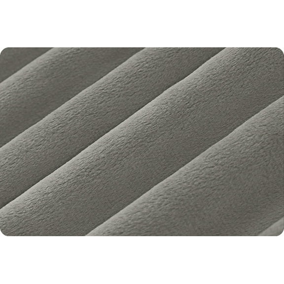 Grey Charcoal Cuddle 3 Extra Wide Solid Fabric per yard