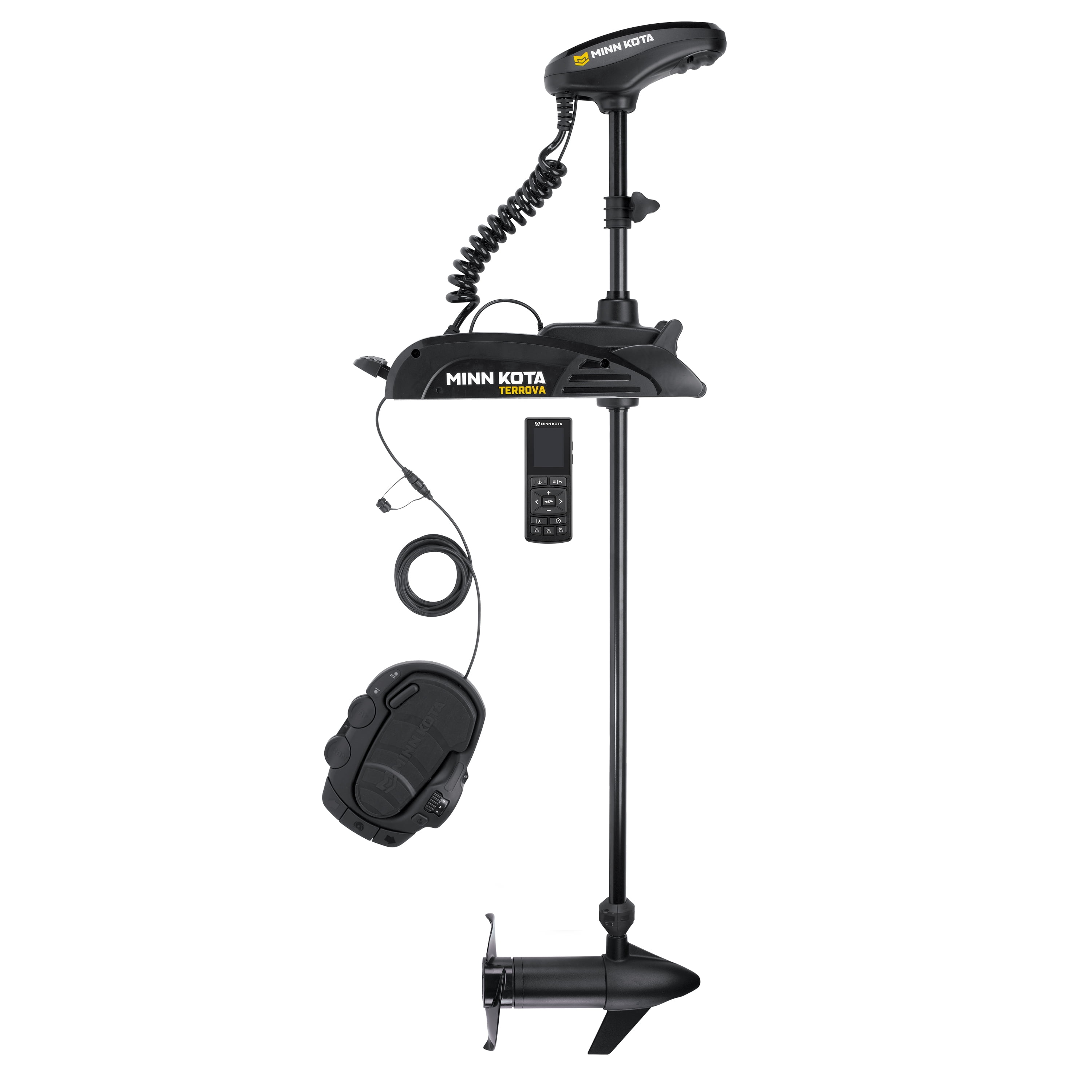 Walmart sales :  "Minn Kota Terrova Trolling Motor 55 lb. Thrust, 54"" Shaft, Spot-Lock, CHIRP Sonar, Wireless Remote"