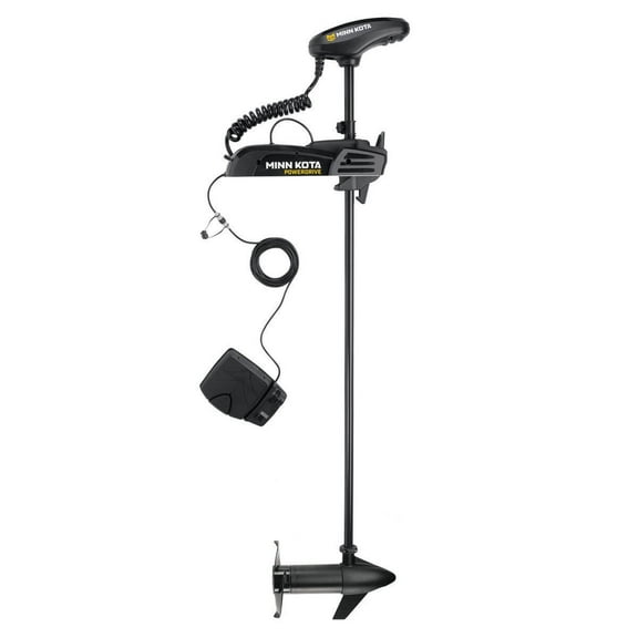 Minn Kota 1358470 PowerDrive 70 lb. Thrust, 60" Shaft, Dual Spectrum CHIRP Sonar, Foot Pedal