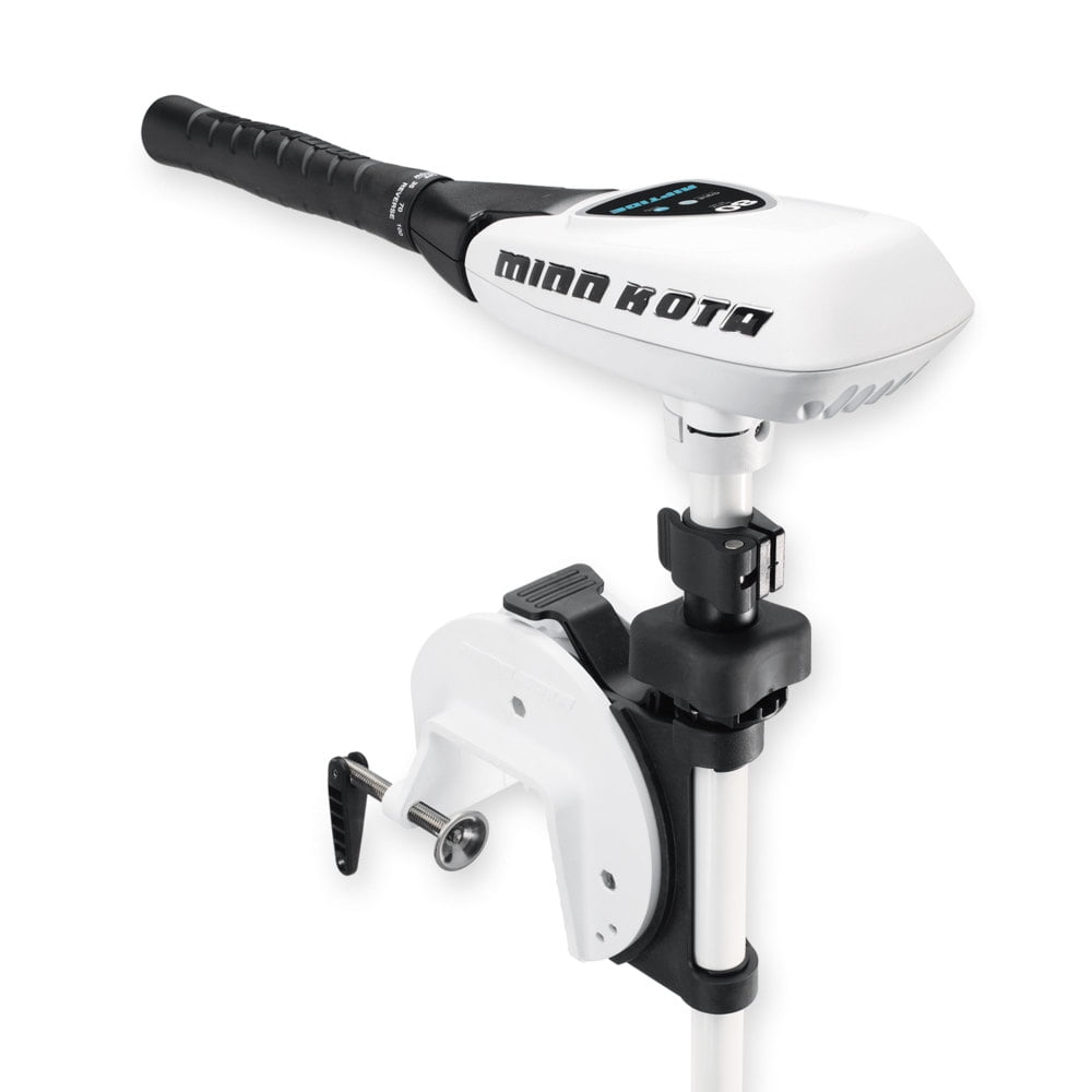 Minn Kota 1363856 RT55/V/T42" Riptide Saltwater Transom Mount Trolling Motor, 55lbs Thrust, 42