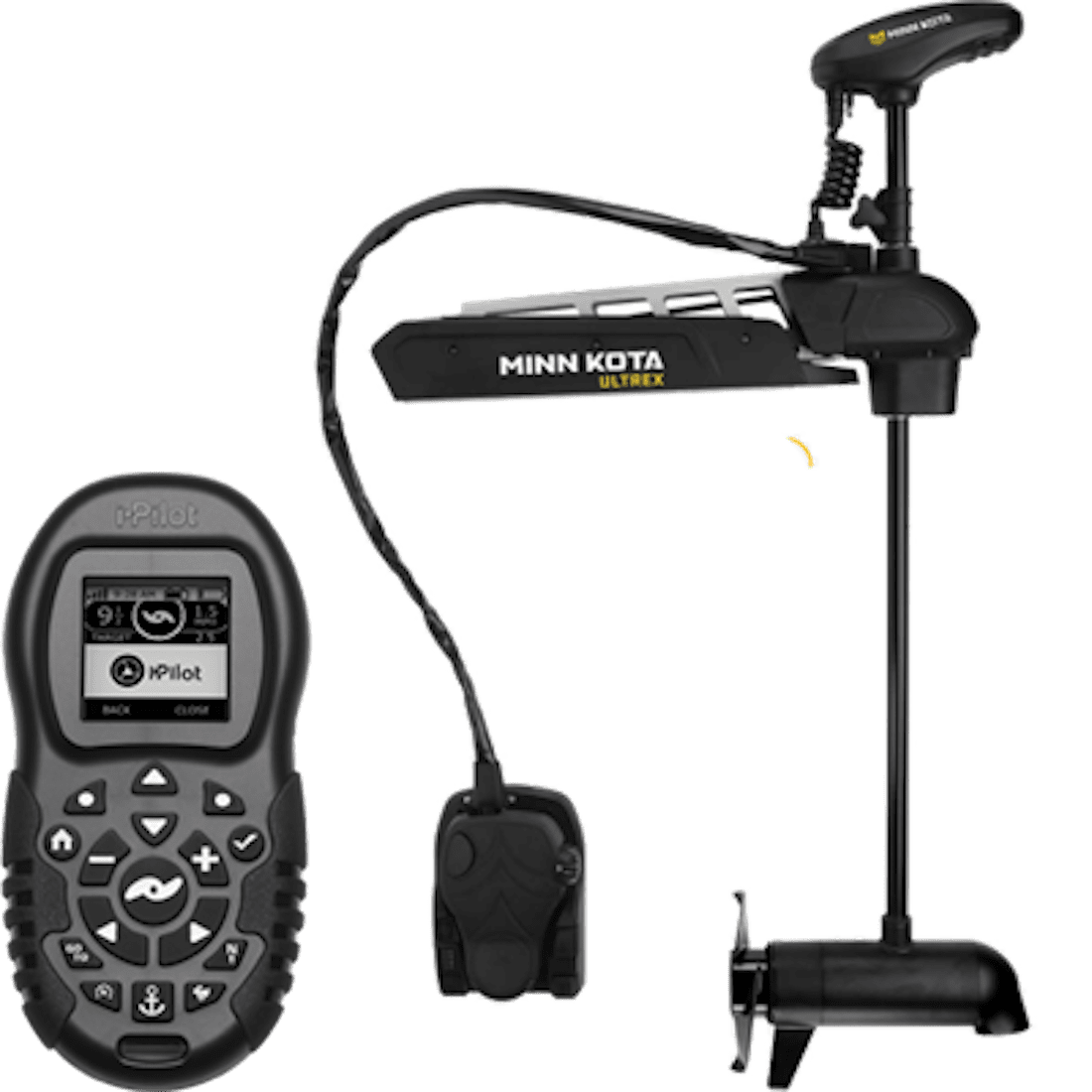 Minn Kota 1368850 Ultrex Freshwater Trolling Motor And Foot Pedal With