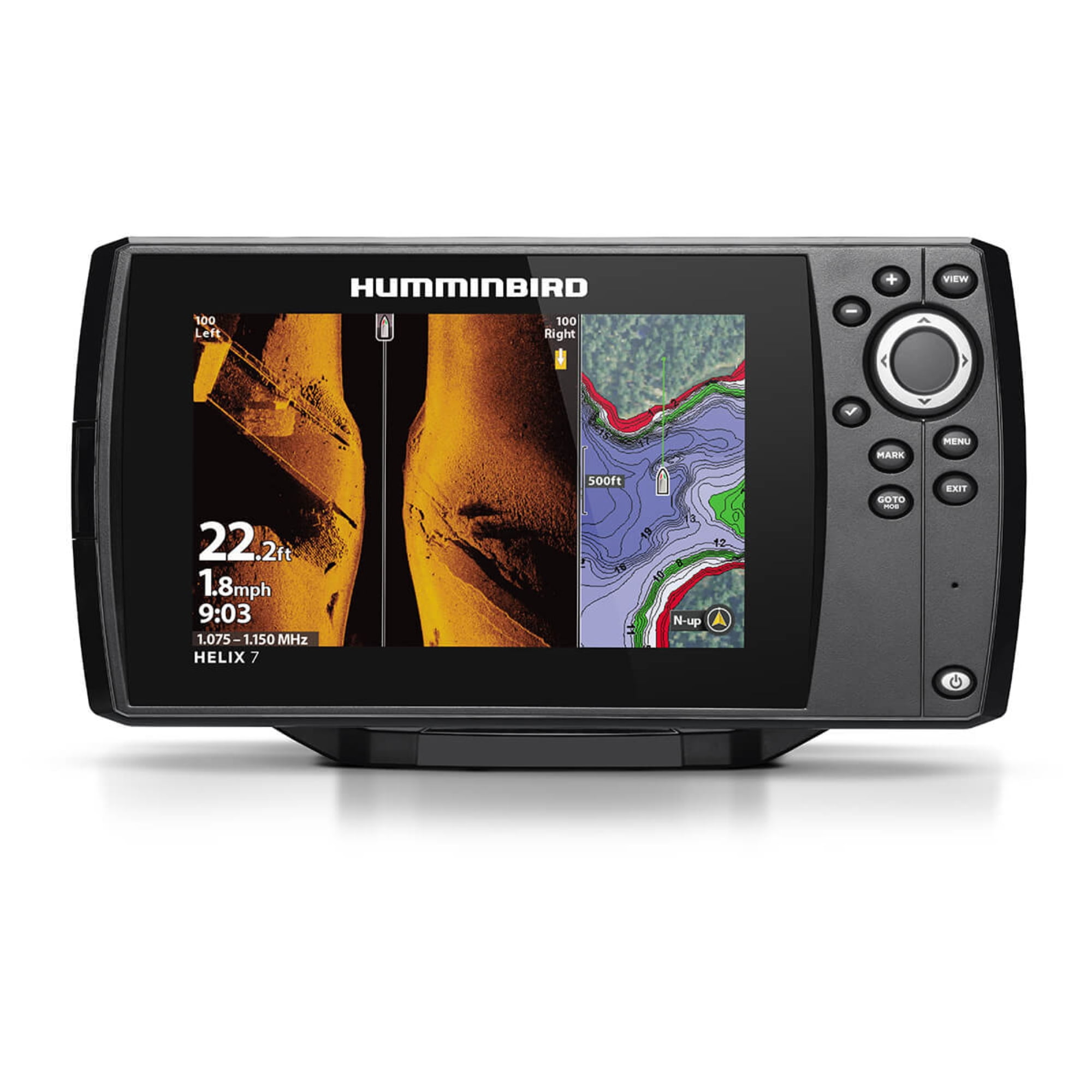 "Minn Kota Humminbird Helix 7 Chirp SI GPS G4, HD 7"" Display, Depth Finder Fish"