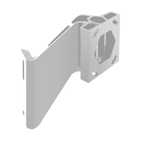 Minn Kota 1810367 Raptor Starboard Jack Plate Adapter Bracket - 6", White
