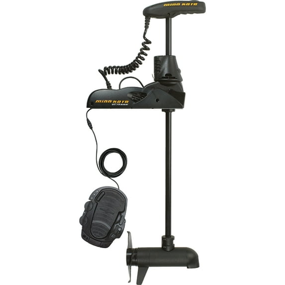 Minn Kota Ulterra Bow Mount Variable Speed 112 lb. Thrust Trolling Motor with Electric Steering & i-Pilot with Foot Pedal & Universal Sonar 2