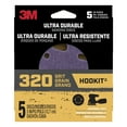 thumbnail image 1 of 3M Hookit 5 in. Ceramic Hook and Loop Ultra Durable Sanding Disc 320 Grit Ultra Fine 5 pk, 1 of 2