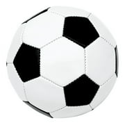 MinnARK Weatherproof Mini Soccer Ball – 6-Inch Outdoor Soccer Ball for Kids, Toddlers & Beginners, Black/White, Ages 3+