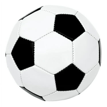 MinnARK Weatherproof Mini Soccer Ball, Black/White