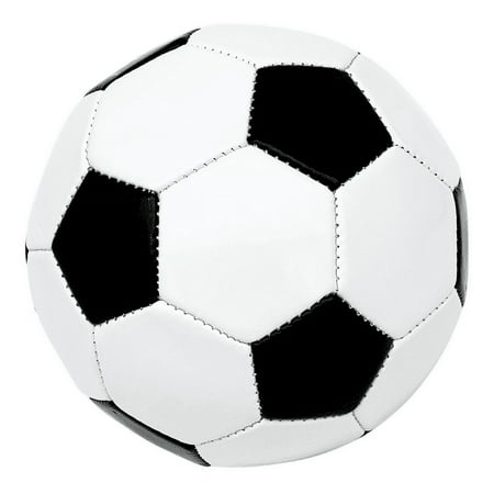 MinnARK Weatherproof Mini Soccer Ball – 6-Inch Outdoor Soccer Ball for Kids, Toddlers & Beginners, Black/White, Ages 3+