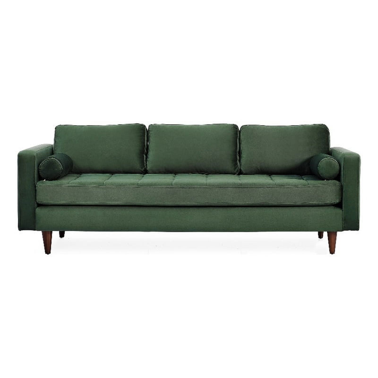 Minneapolis Mid Century Style Pet Friendly Velvet Living Room Sofa in