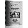 thumbnail image 1 of Minneapolis Moline B Universal Tractor Service Manual, 1 of 1