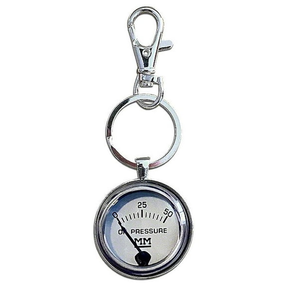 Minneapolis-Moline Oil Pressure Gauge Keychain Fits Minneapolis Moline Tractor