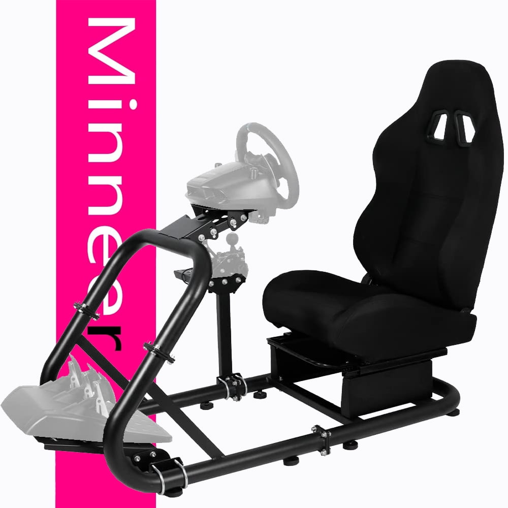 cirearoa Racing Wheel Stand with seat gaming chair driving Cockpit for All  Logitech G923 | G29 | G920 | Thrustmaster | Fanatec Wheels | Xbox One, PS4