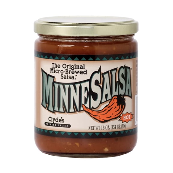 Minnesalsa - Hot Chunky Salsa - 16 Oz, Case of 12