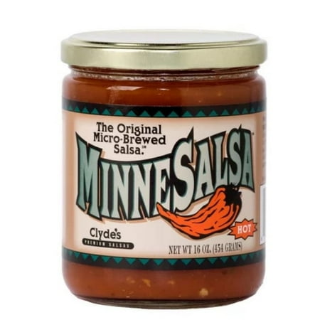 Minnesalsa Hot Chunky Salsa 16 oz (Pack of 12)