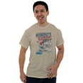 thumbnail image 1 of Minnesota 10000 Lakes Nautical Dept Men's Graphic T Shirt Tees Brisco Brands X, 1 of 6