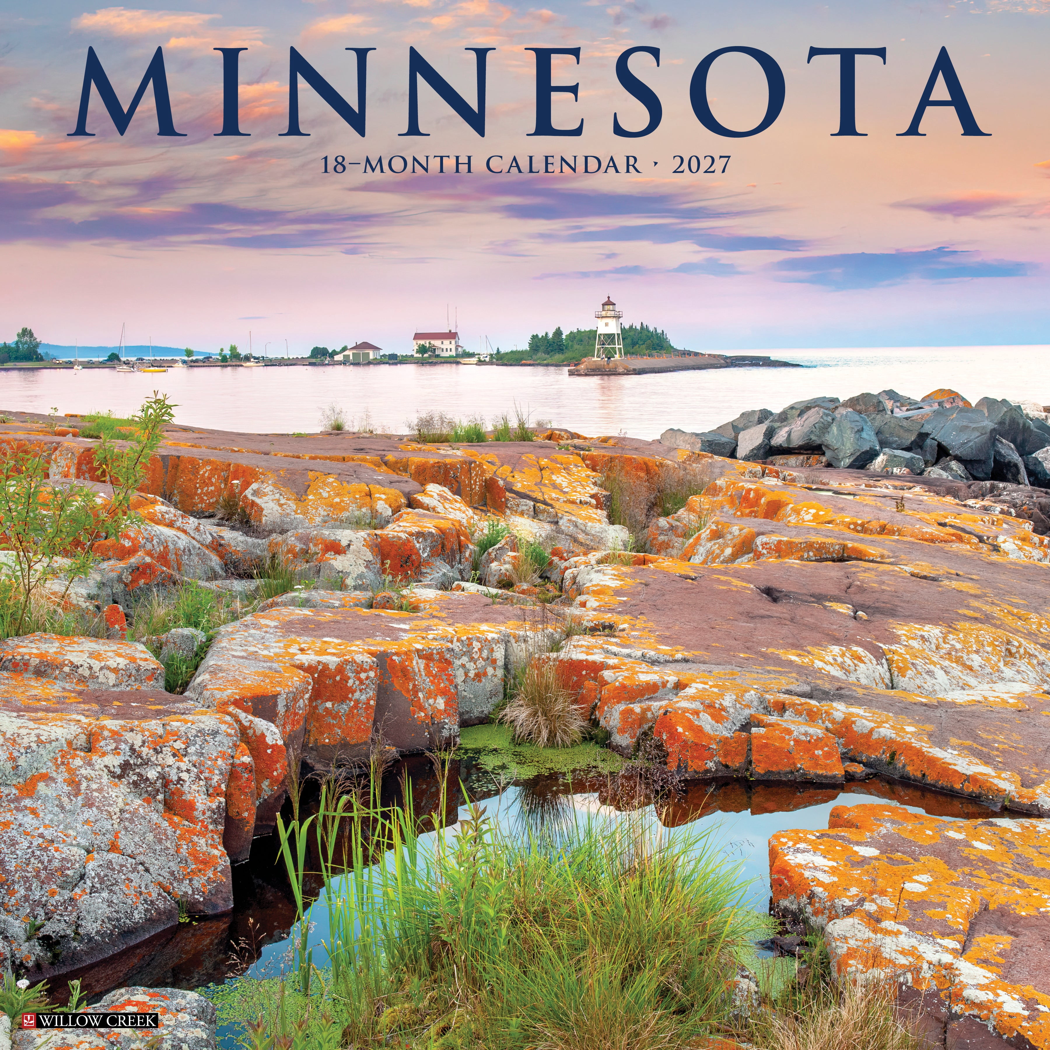 Willow Creek Press, Minnesota 2027 Wall Calendar