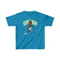 thumbnail image 1 of Minnesota Anthony Edwards #5 Cartoon Cute Head Basketball Kids Cotton Tee, 1 of 2